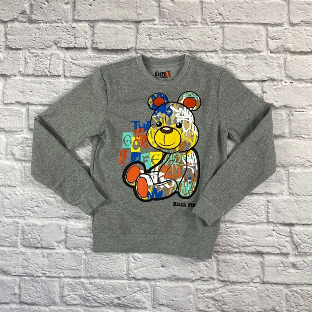 Grey Teddy sweatshirt